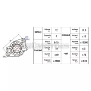 101 Octane önindító, Piaggio, Gilera, Derbi, Kymco, Aprilia, Peugeot 50cc 2T/11 fog