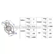101 Octane önindító, Aprilia, Derbi, Piaggio, Vespa 50cc 4T, Purejet, D50B0