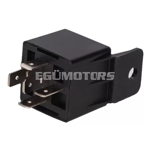101 Octane távolsági fényszóró relé/indító relé 12V 30A 5 tűs, Aprilia, Derbi, Piaggio Vespa, APE