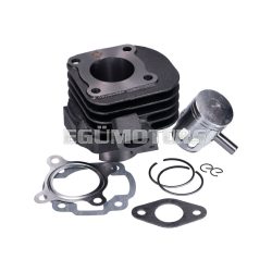   101 Octane Hengerszett 50 cc, 10 mm-es dugattyúcsapszeg, ferde szívócsonk, IE40QMB, Minarelli fekvő léghűtéses, Motowell, Tauris, CPI, Beta Arc 50 cc