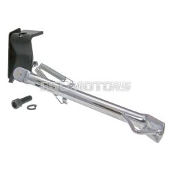   side stand / kickstand chrome for Yamaha Aerox, MBK Nitro -2012