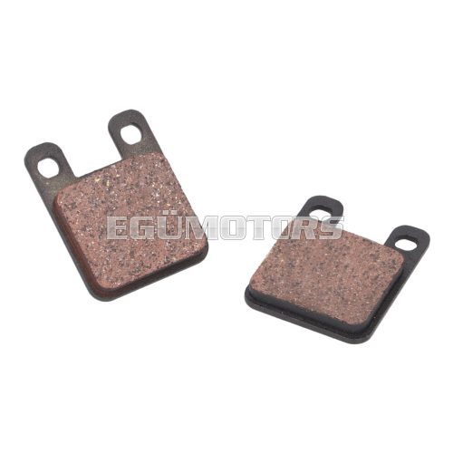 brake pads for Derbi, Gilera, Italjet, Peugeot = NK430.34