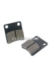 brake pads organic for Piaggio MP3 250-500, Honda Dio, Daelim Message, Cordi, Five = NK430.12