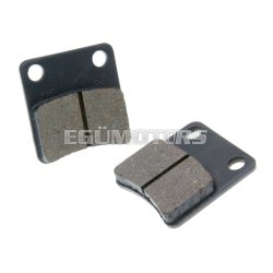   brake pads organic for Piaggio MP3 250-500, Honda Dio, Daelim Message, Cordi, Five = NK430.12