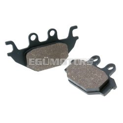   brake pads organic for Kymco KXR, MXU, Maxxer, UXV, SYM Quad Lander, Yamaha MT, YZF-R = NK430.26