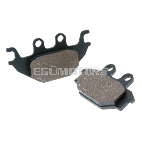 brake pads organic for Kymco KXR, MXU, Maxxer, UXV, SYM Quad Lander, Yamaha MT, YZF-R = NK430.26