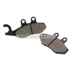   brake pads organic for Aprilia, Derbi, Gilera, Piaggio, Vespa = NK430.10