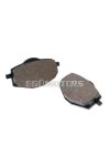 brake pads organic for Yamaha Cygnus 125, TZR, DT, TZR 50 MBK Flame, X-Power 125 = NK430.22