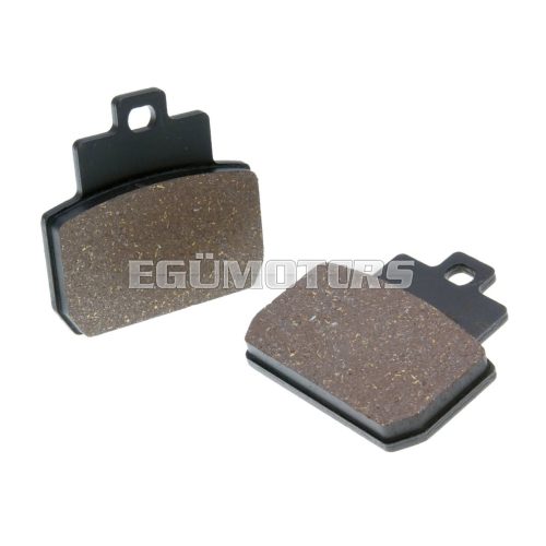 brake pads organic for Piaggio Beverly 400, X-Evo, MP3, X8, X9 = NK430.07