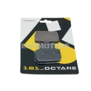 101 Octane fékbetét készlet organikus, Piaggio Beverly 400, X-Evo, MP3, X8, X9 = NK430.07