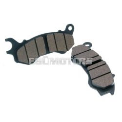   brake pads organic for Honda PCX 125 (10-), NSC, Vision, Peugeot = NK430.14