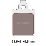 101 Octane fékbetét készlet organikus, Piaggio Quartz, Italjet Formula, Piaggio SKR