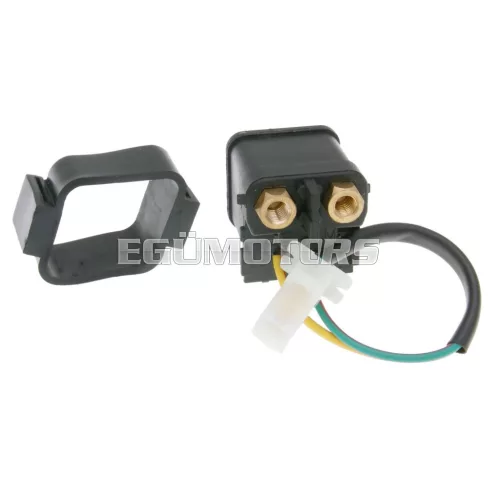 101 Octane indító relé, Yamaha Cygnus, Aerox 100, Majesty 125, MBK Booster, Flame, Neos 100, Benelli K2 100