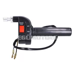   101 Octane gázmarkolat leállító kapcsolóval, univerzális