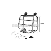 101 Octane első csomagtartó / szállítórács krómozott, Vespa Primavera, Sprint 50-125cc (2013-tól)