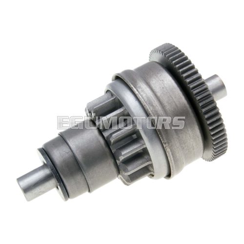 101 Octane Indító bendix fogaskerék / indítókuplung 14/63 Aprilia, Derbi, Gilera, Piaggio, Vespa 50cc 2T