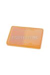 reflector 57x39mm orange color, self-adhesive