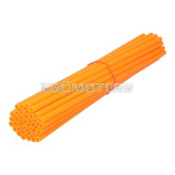 spoke cover set 250mm orange - 36 pcs