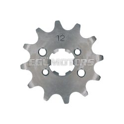 front sprocket 420 - 12 teeth for Derbi D50B0, EBE, EBS