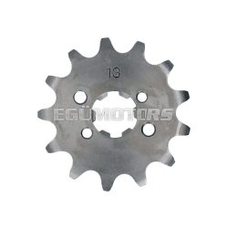 front sprocket 420 - 13 teeth for Derbi D50B0, EBE, EBS