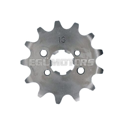 front sprocket 420 - 13 teeth for Derbi D50B0, EBE, EBS