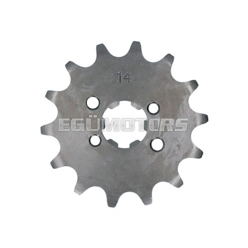 101 Octane Első lánckerék 420-as, 14 fogú, Derbi D50B0, EBE, EBS