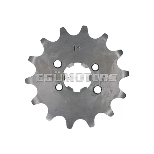 101 Octane első lánckerék 420-as, 14 fog, Derbi D50B0, EBE, EBS