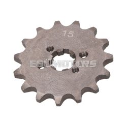 front sprocket 420 - 15 teeth for Derbi D50B0, EBE, EBS