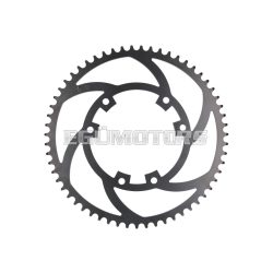   sprocket Premium 59 teeth 420 6-hole 102mm for Aprilia RX 50, Gilera RCR, Derbi Senda 50 R 2018- Euro4-