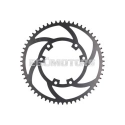   sprocket Premium 59 teeth 420 6-hole 102mm for Aprilia RX 50, Gilera RCR, Derbi Senda 50 R 2018- Euro4-