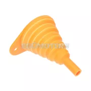 101 Octane szilikon tölcsér, összecsukható, narancssárga