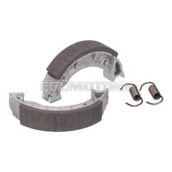   front brake shoe set 90x18mm for drum brake for Piaggio Ciao, Si Mix