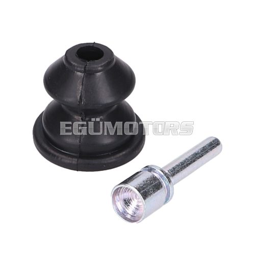 brake pump bolt w/ rubber dust boot for Aprilia RX, SX, Derbi Senda, Rieju MRT