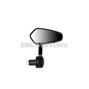 101 Octane kormányvég tükör készlet alumínium CNC, fekete