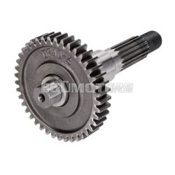   rear drive shaft gear wheel assy - 41 teeth for China 2-stroke, CPI, Keeway