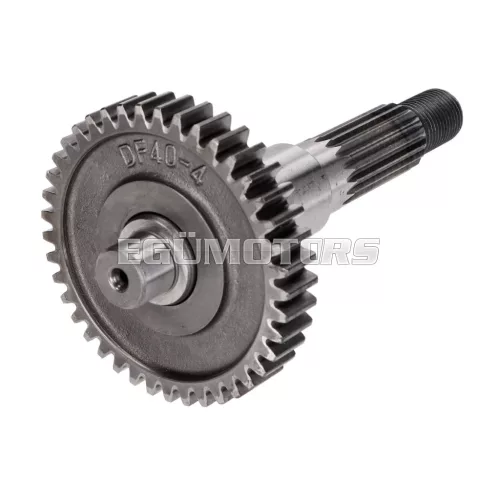 101 Octane hátsó hajtótengely fogaskerék egység, 41 fog, kínai 2T, CPI, Keeway