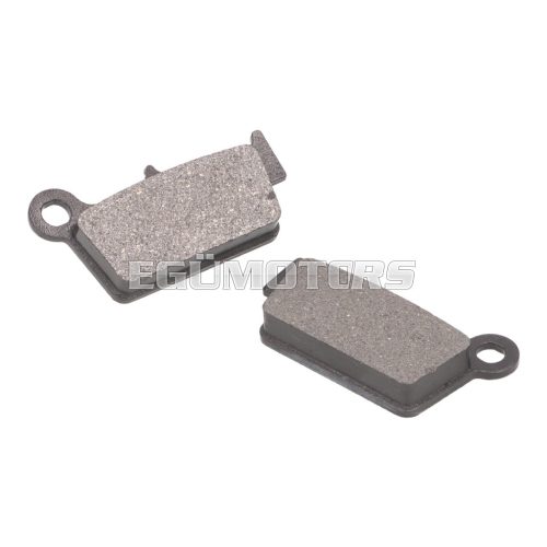 brake pads organic for Aprilia MXV, SXV, Fantic, GasGas, Kawasaki KX, Sherco, Suzuki RM-Z, TM, Yamaha YZ, WR