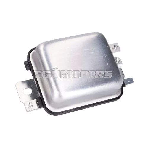 101 Octane feszültségszabályzó elektromechanikus, 12V 16Ah, Piaggio Ape Car (1978-1996)