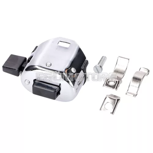 101 Octane kormánykapcsoló egység, krómozott, Merit típusú, öt funkcióval, mopedekhez