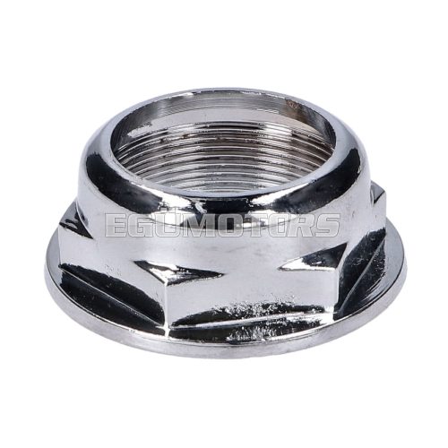 steering head nut / steerer tube nut open M26x1mm for Puch Maxi, Magnum