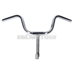 handlebar w/ stem chromed for Puch Maxi N, X30