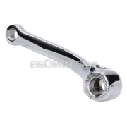 101 Octane pedál hajtókar bal oldali, krómozott, univerzális, mopedhez