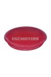 rear wheel brake anchor plate cap Leleu red for Puch Maxi, X30, LG1, LG2