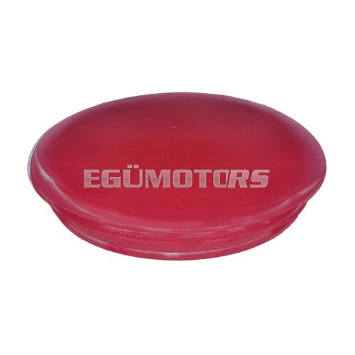 rear wheel brake anchor plate cap Leleu red for Puch Maxi, X30, LG1, LG2