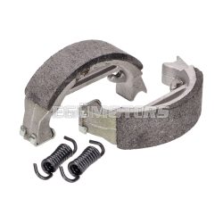 brake shoe set 80x18mm for Puch, Honda, Kreidler, Peugeot