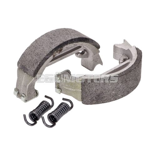 brake shoe set 80x18mm for Puch, Honda, Kreidler, Peugeot