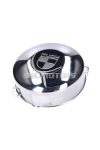 engine ignition cover / alternator cover chromed w/ Puch logo for Puch Maxi