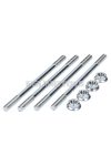 101 Octane Henger csavar készlet anyákkal, M6x107mm, 4 darab