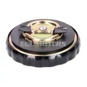 Tanksapka zárható, bajonettzáras, fekete, Puch Maxi, Starlet, Tomos