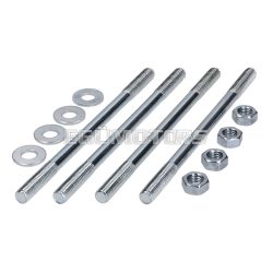   101 Octane Tőcsavar készlet anyával, M7x120, Piaggio/Vespa Ciao, Si, Bravo, Boxer, Grillo